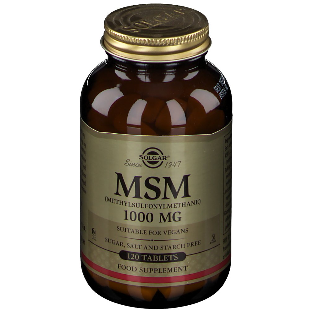 Solgar® MSM Methylsulfonylmethane 1000 mg shopapotheke.ch