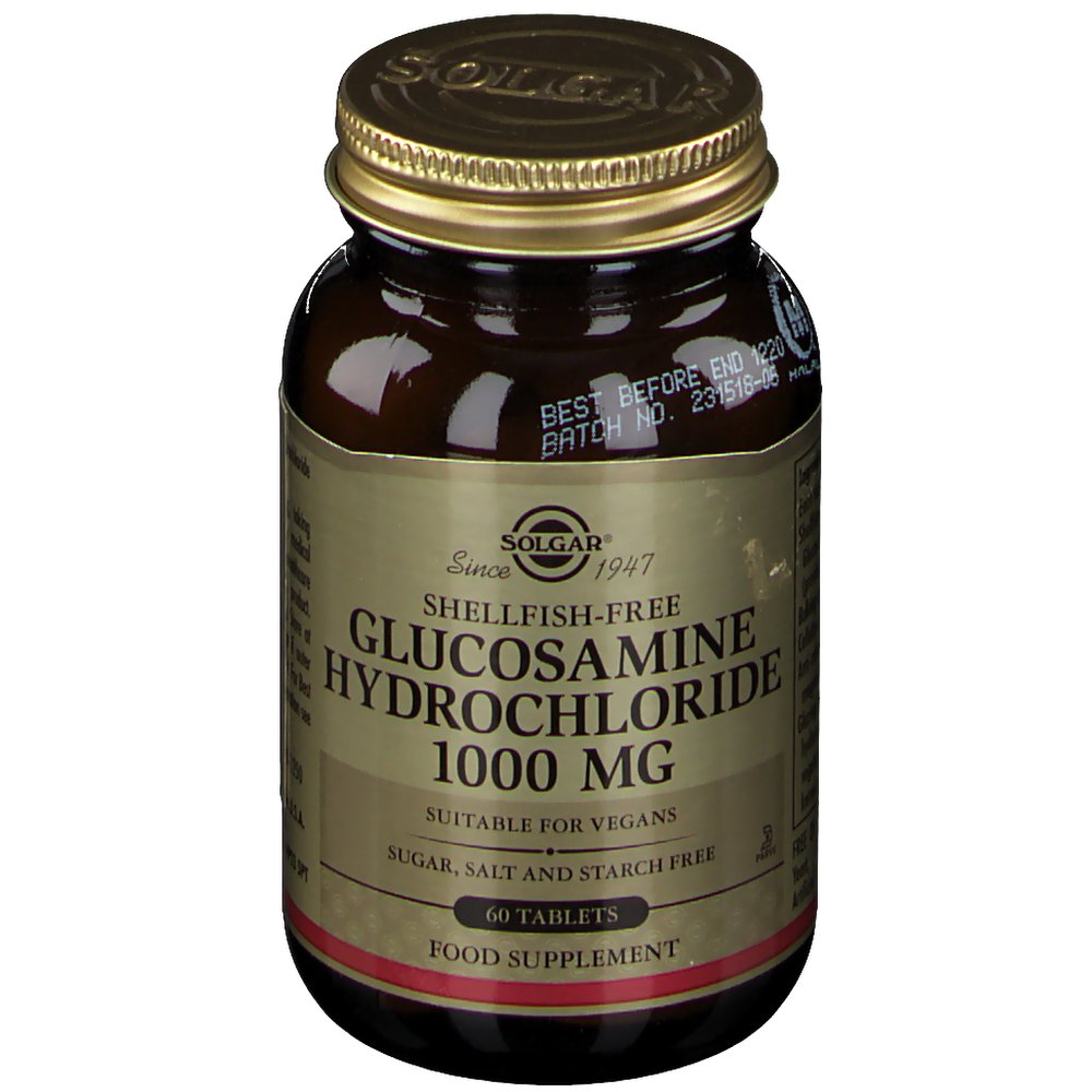 Solgar® Glucosamine Hydrochloride 1000 mg shopapotheke.ch