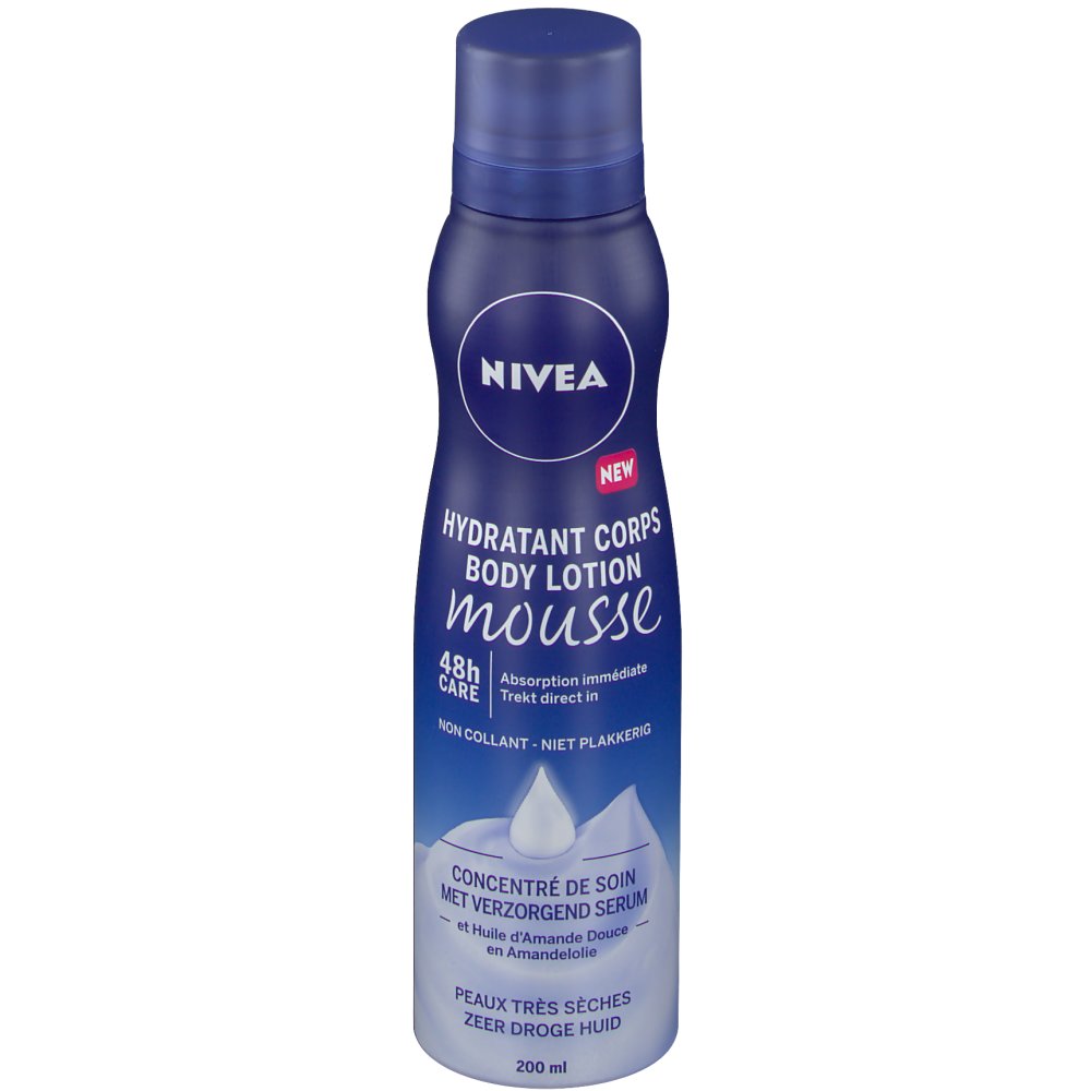 NIVEA feuchtigkeitsspendende Body Lotion Mousse 48h shopapotheke.ch