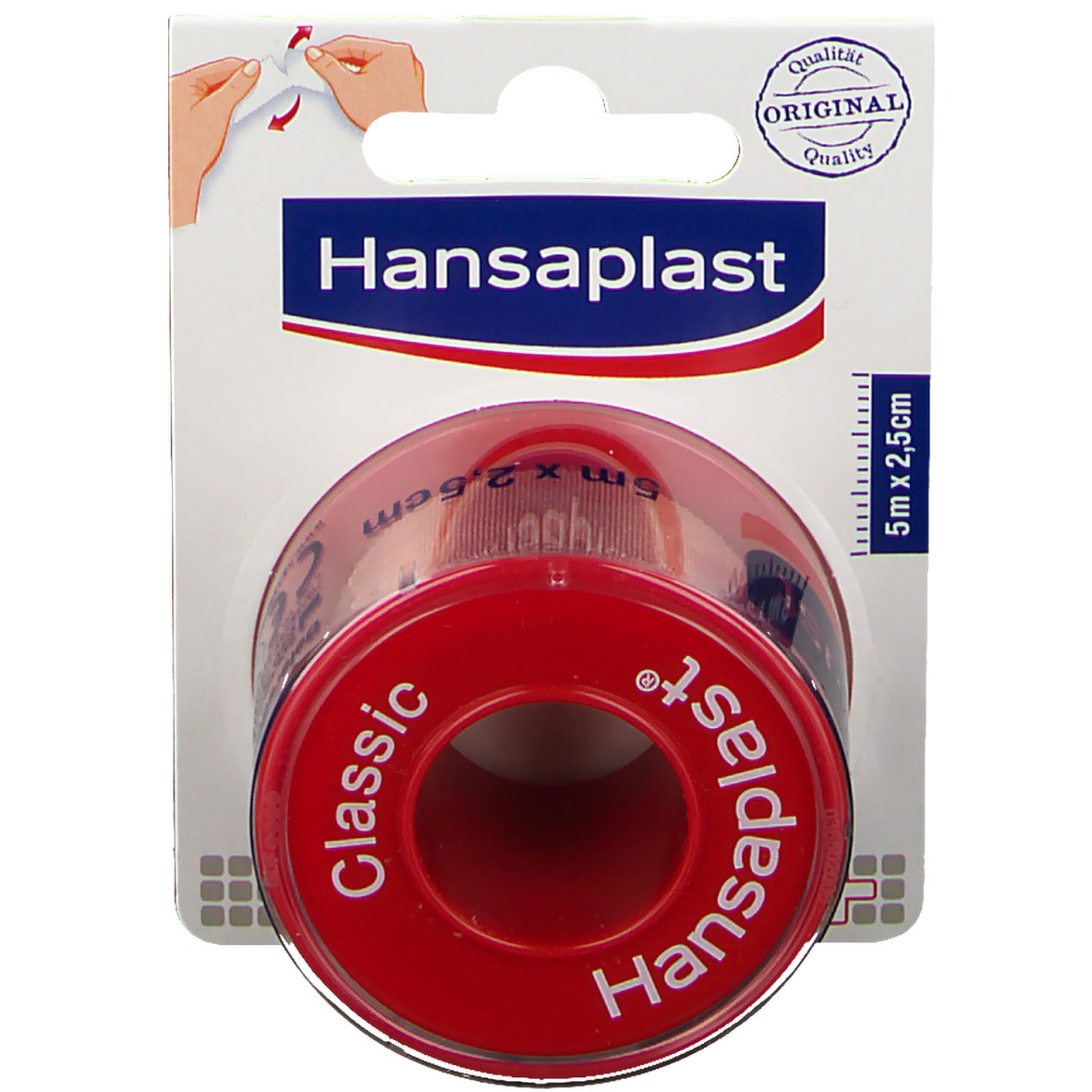 Hansaplast Fixierpflaster Classic 2,5 cm x 5 m shopapotheke.ch