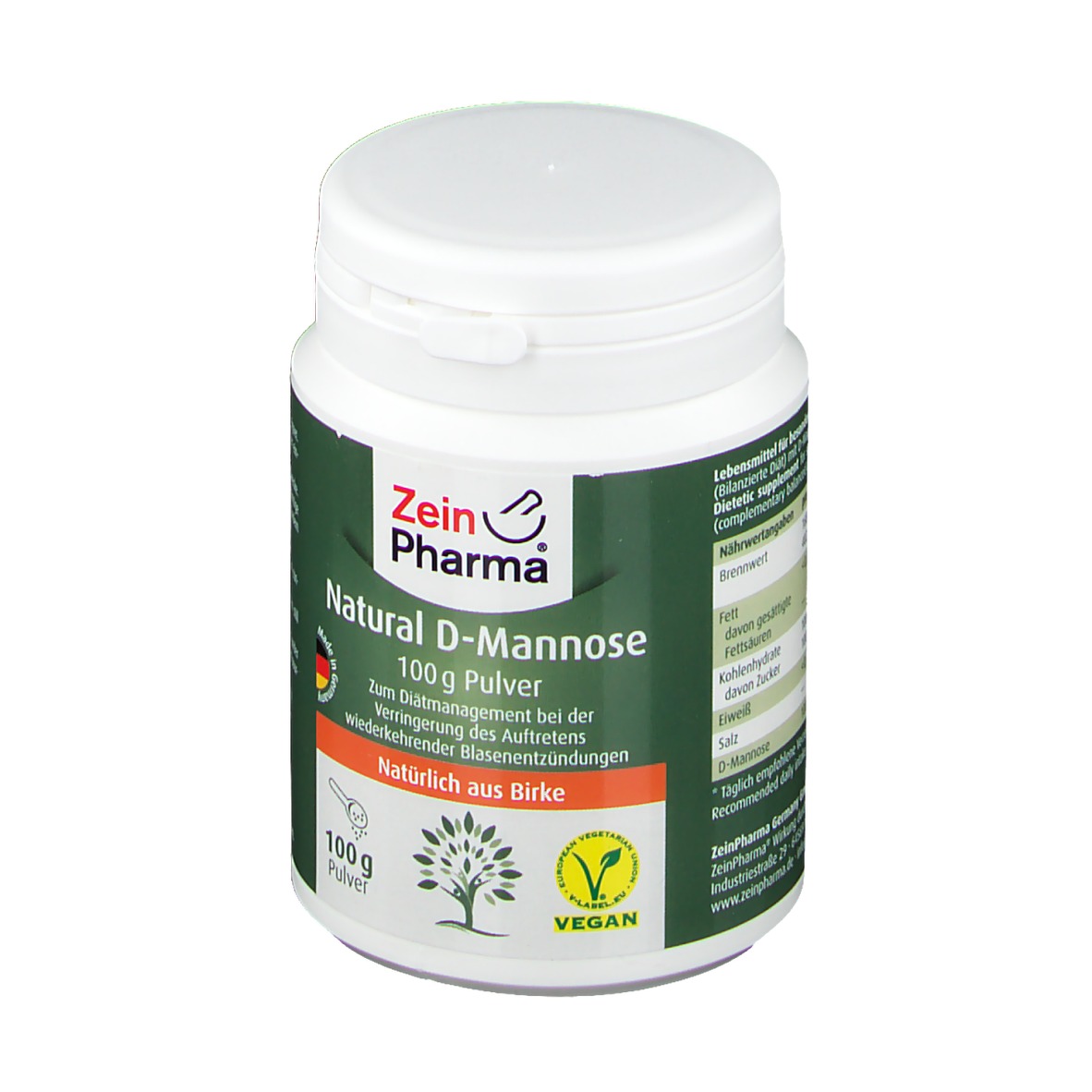 ZeinPharma® Natural DMannose shopapotheke.ch