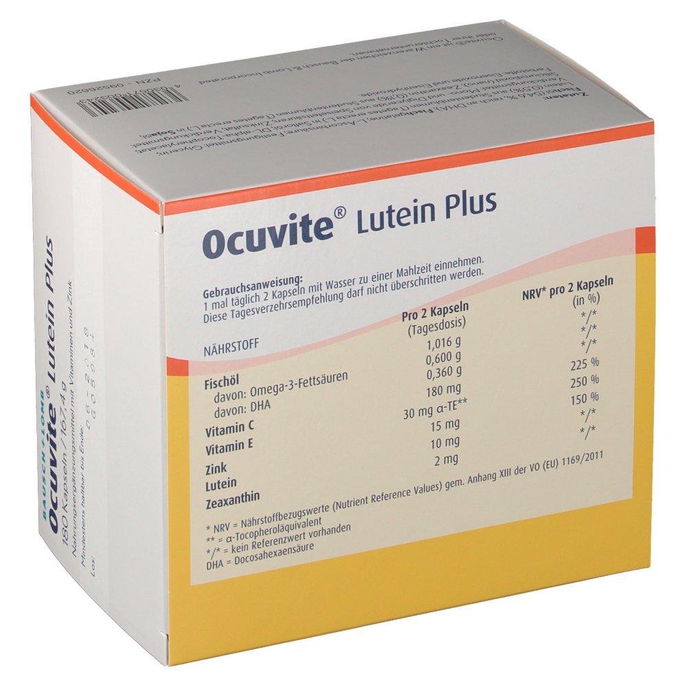 OCUVITE Lutein Plus Kapseln shopapotheke.ch