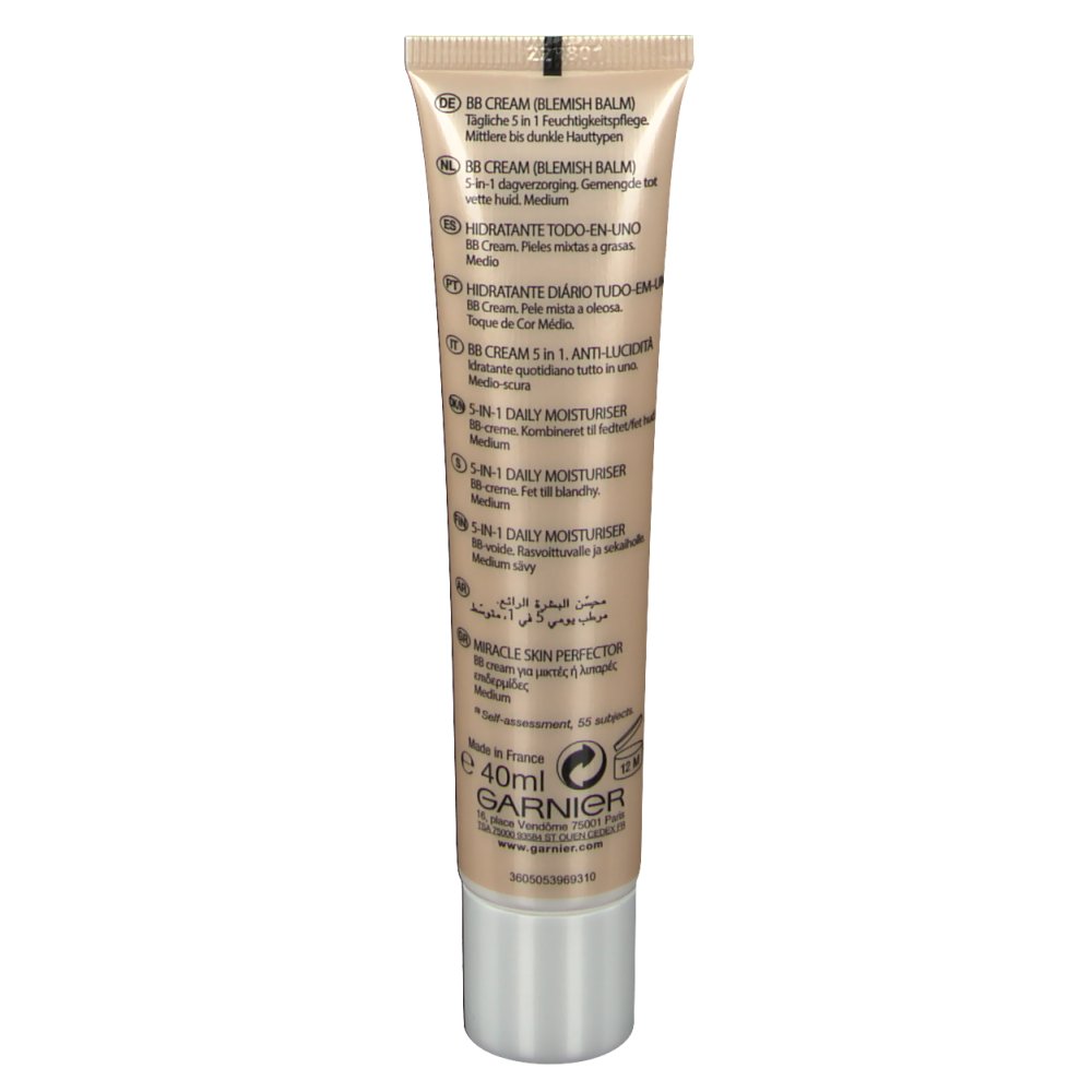 GARNIER Miracle Skin Perfector BB Cream Matt Effect medium ...