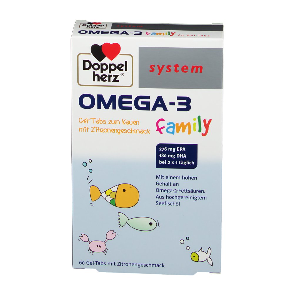 Doppelherz® system OMEGA-3 family - shop-apotheke.ch