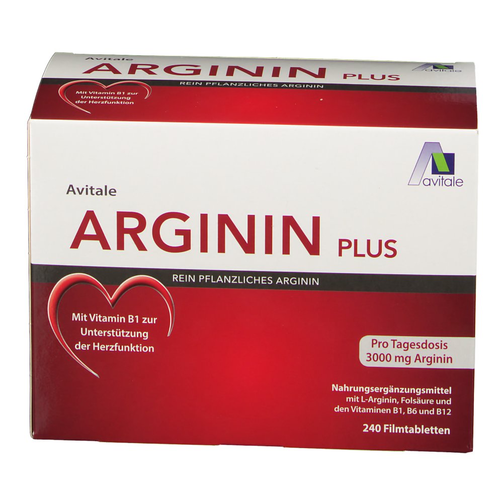 Arginin Plus Vitamin B1 B6 B12 Folsäure Filmtabl Shop Apotheke Ch