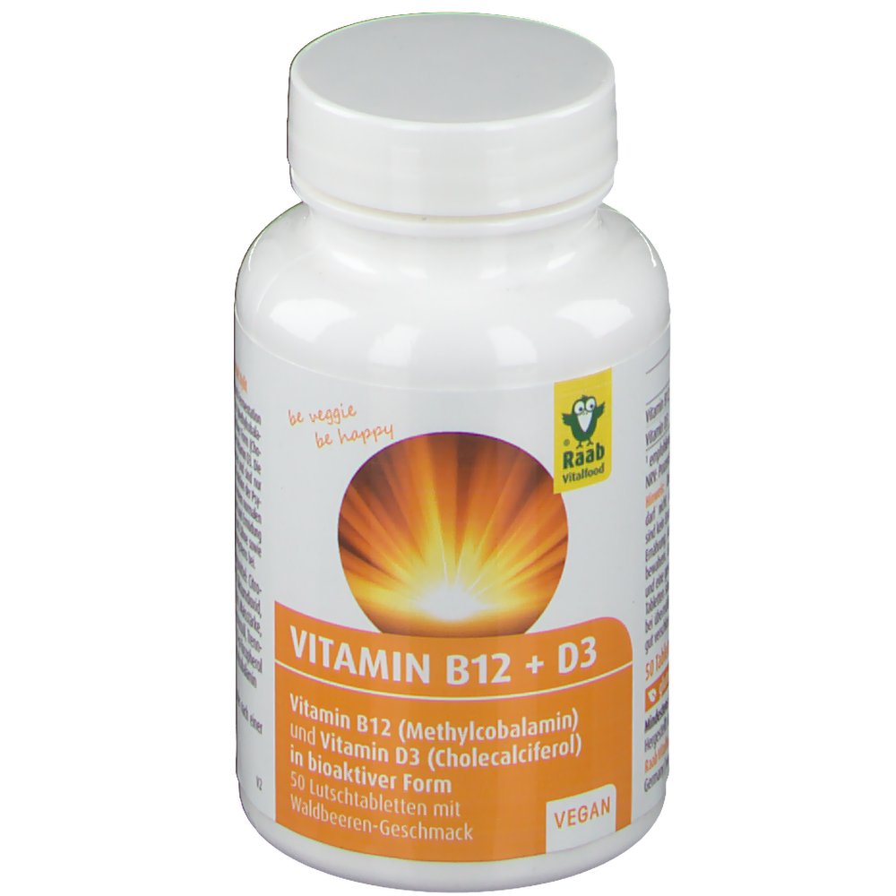 VITAMIN B12+D3 Lutschtabletten - shop-apotheke.ch