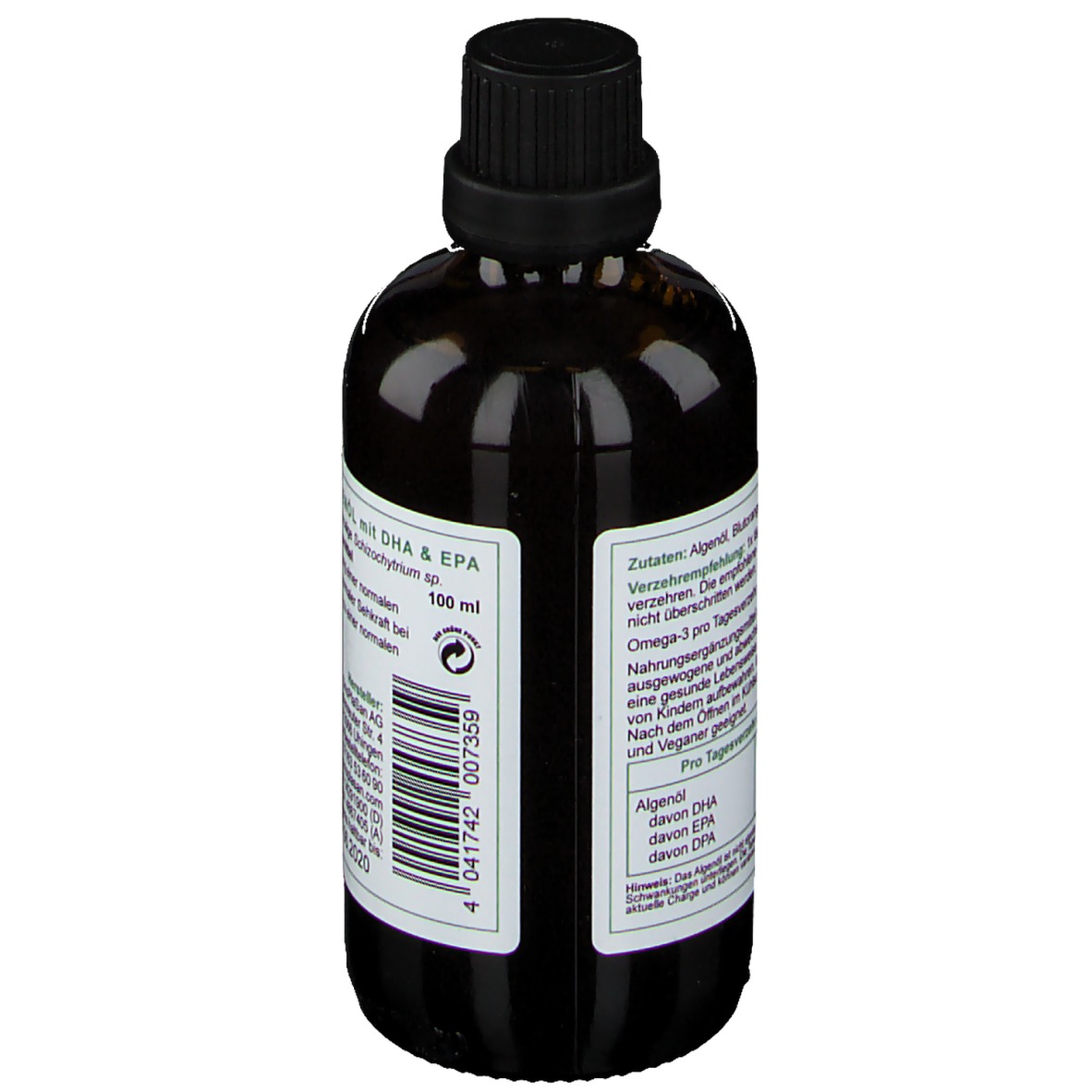 SinoPlaSan Omega3 Algenöl shopapotheke.ch