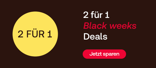 2 für 1 Black Friday Deals