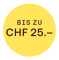 Bis zu 25.–