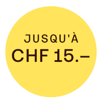 Notre sélection jusqu'à CHF 15.–